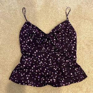 NWT Express Peplum Tank Top, Size S